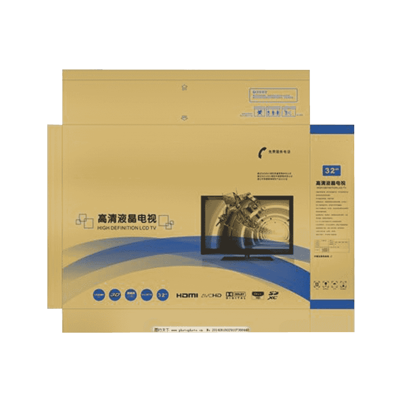 Korrugerte TV-emballasjebokser