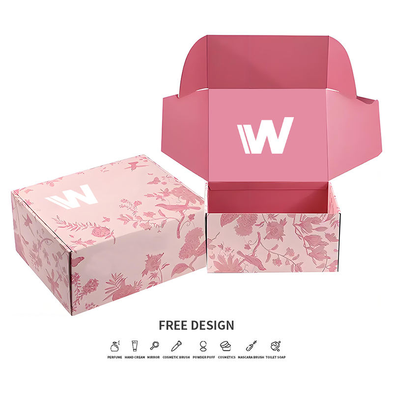 Blomster og planter Korrugerte kosmetiske emballasjebokser