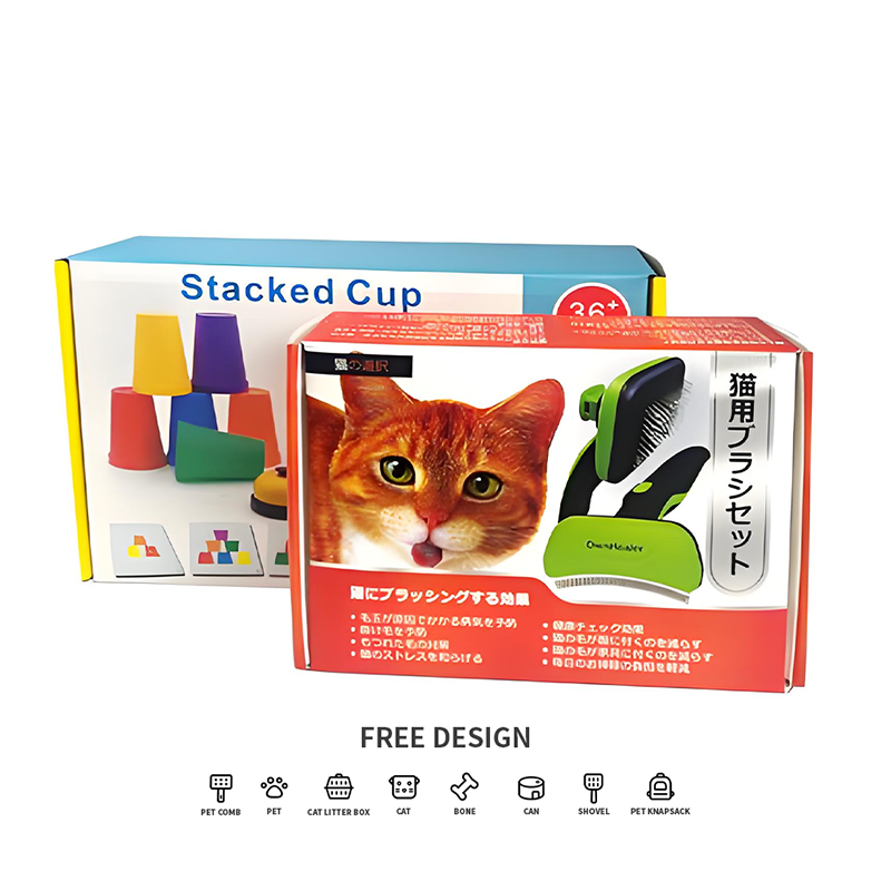 Korrugerte kjæledyrverktøyemballasjebokser