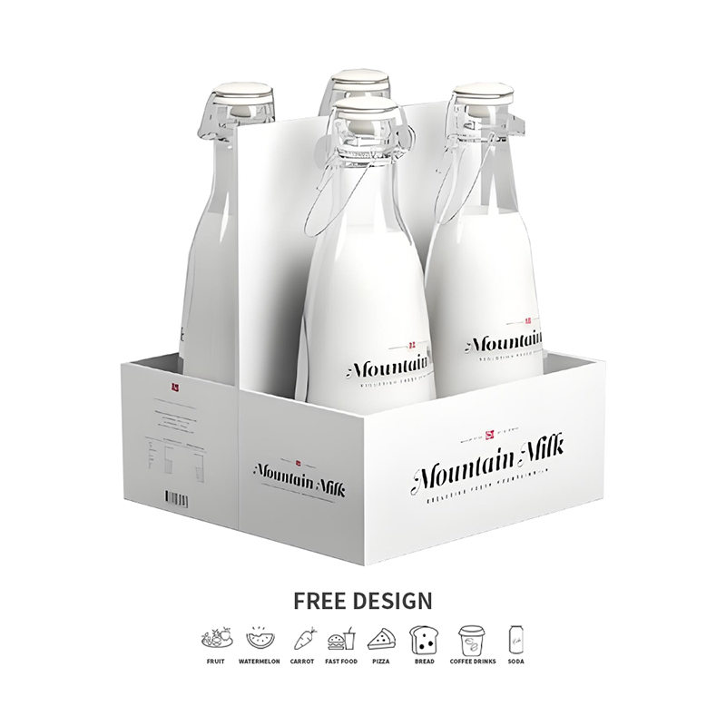 Korrugerte melkeemballasjebokser