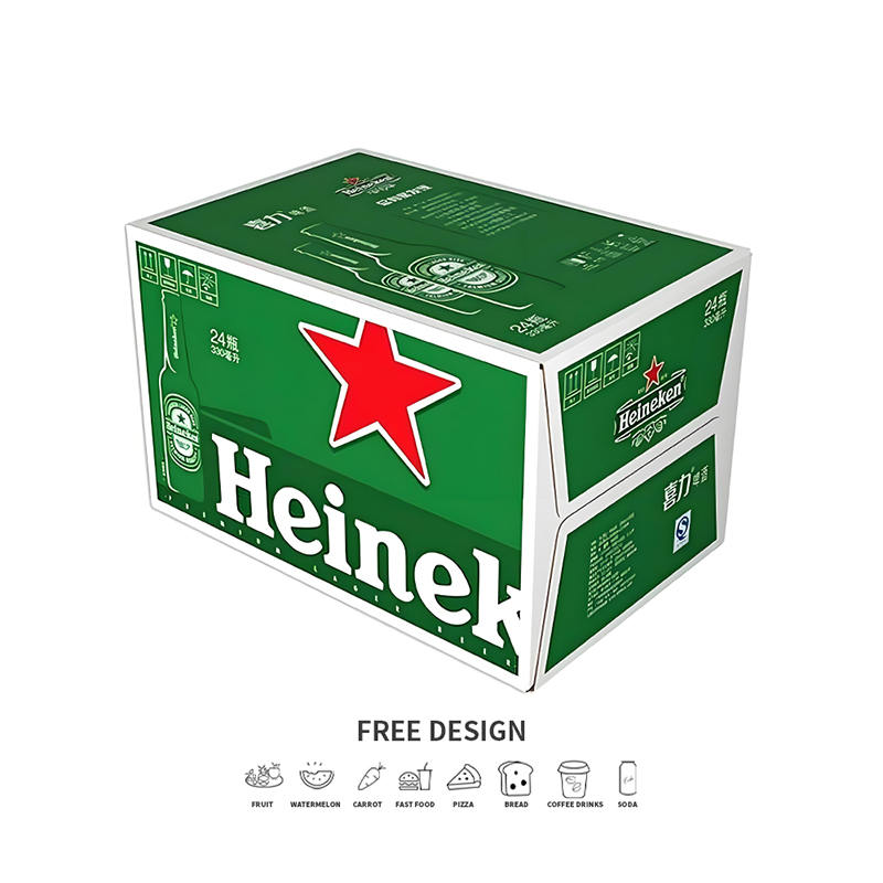 Korrugerte alkoholpakningsbokser