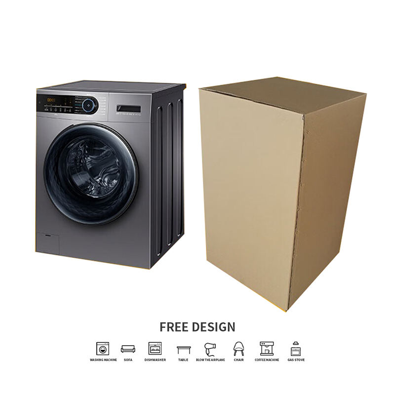 Korrugerte emballasjebokser for vaskemaskin