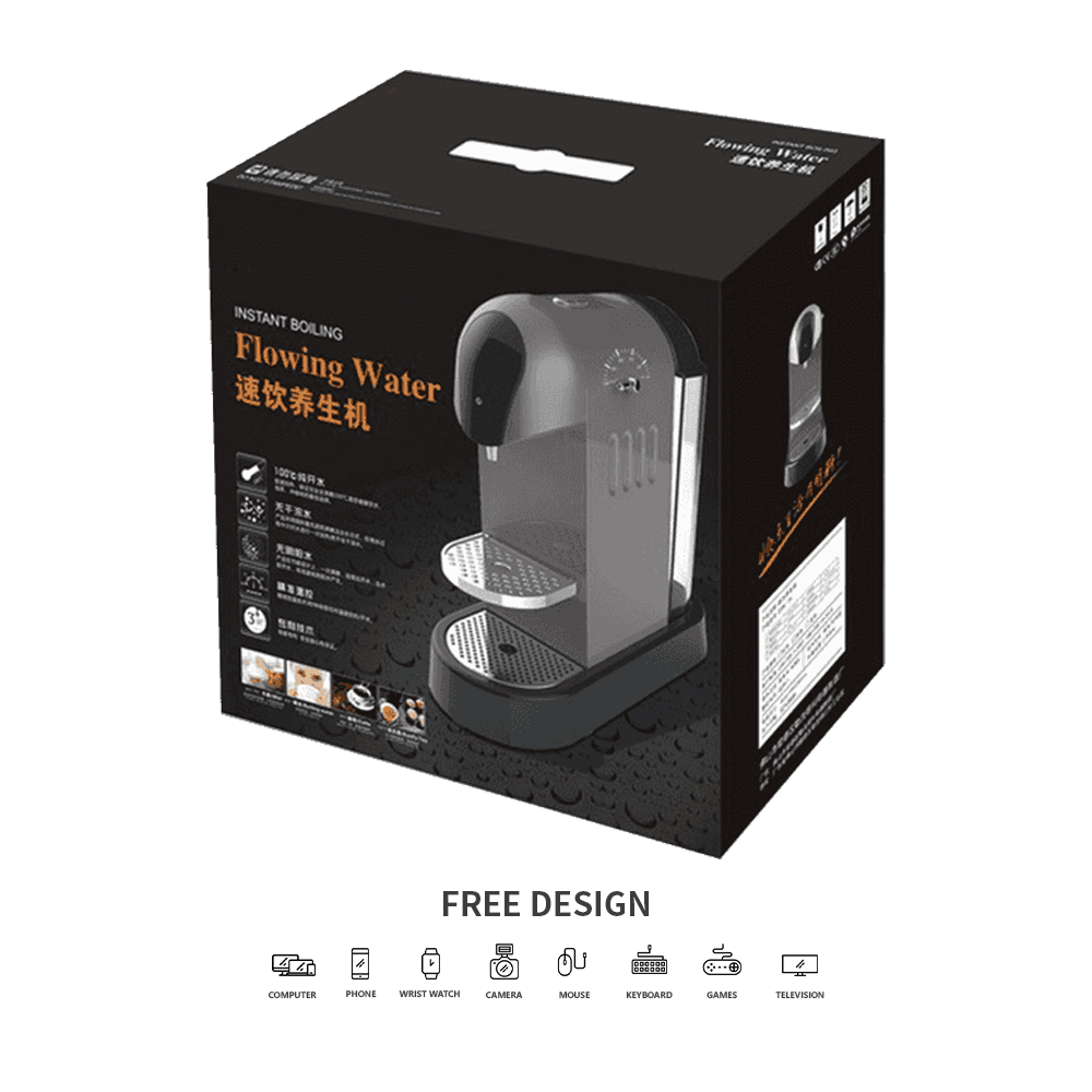 Vanndispenser korrugerte emballasjebokser